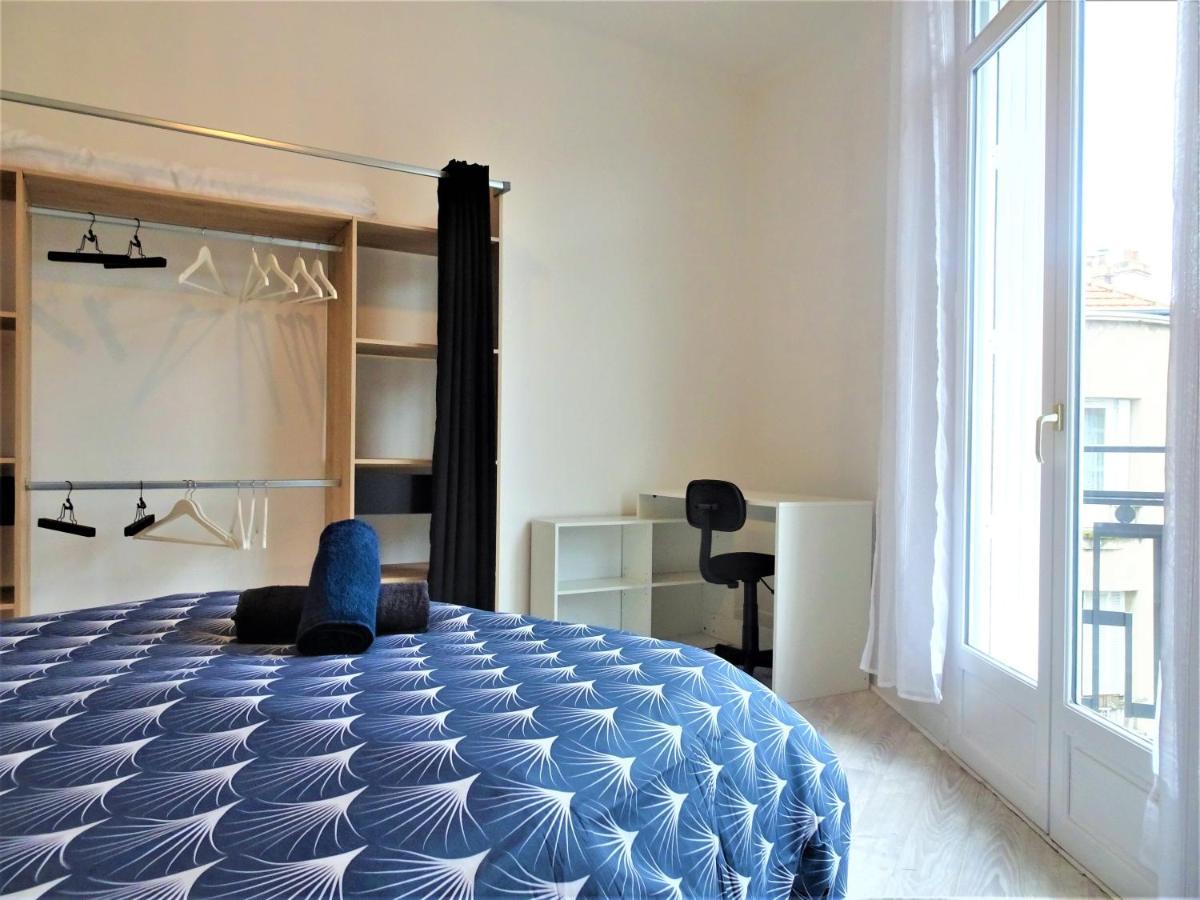 Chambre Privee Et Spacieuse Au Sein D'Un Logement Partage - Central, Quartier Villebourbon - 3 Chambres Doubles - 2 Balcons - Places De Stationnements Gratuites - 5 Min A Pied Gare Et Hypercentre Montauban Bagian luar foto