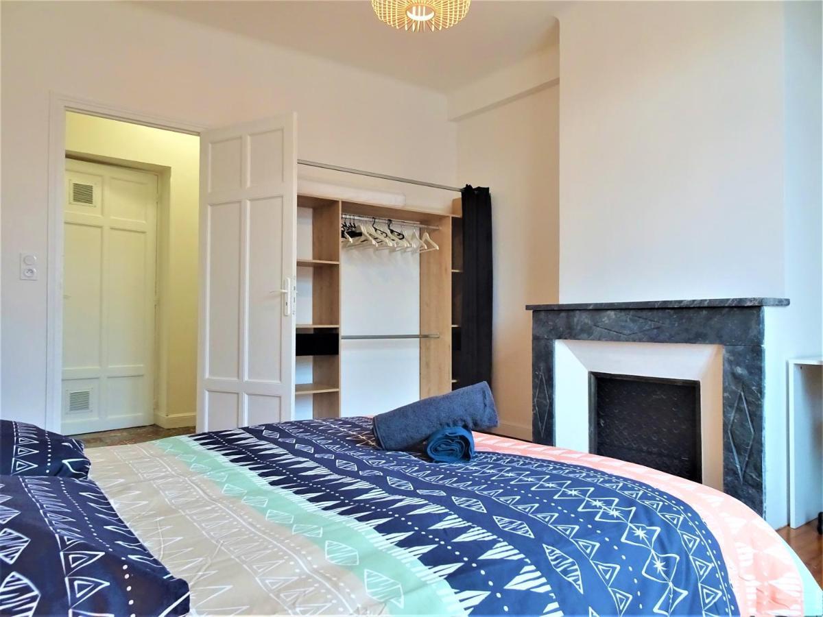 Chambre Privee Et Spacieuse Au Sein D'Un Logement Partage - Central, Quartier Villebourbon - 3 Chambres Doubles - 2 Balcons - Places De Stationnements Gratuites - 5 Min A Pied Gare Et Hypercentre Montauban Bagian luar foto